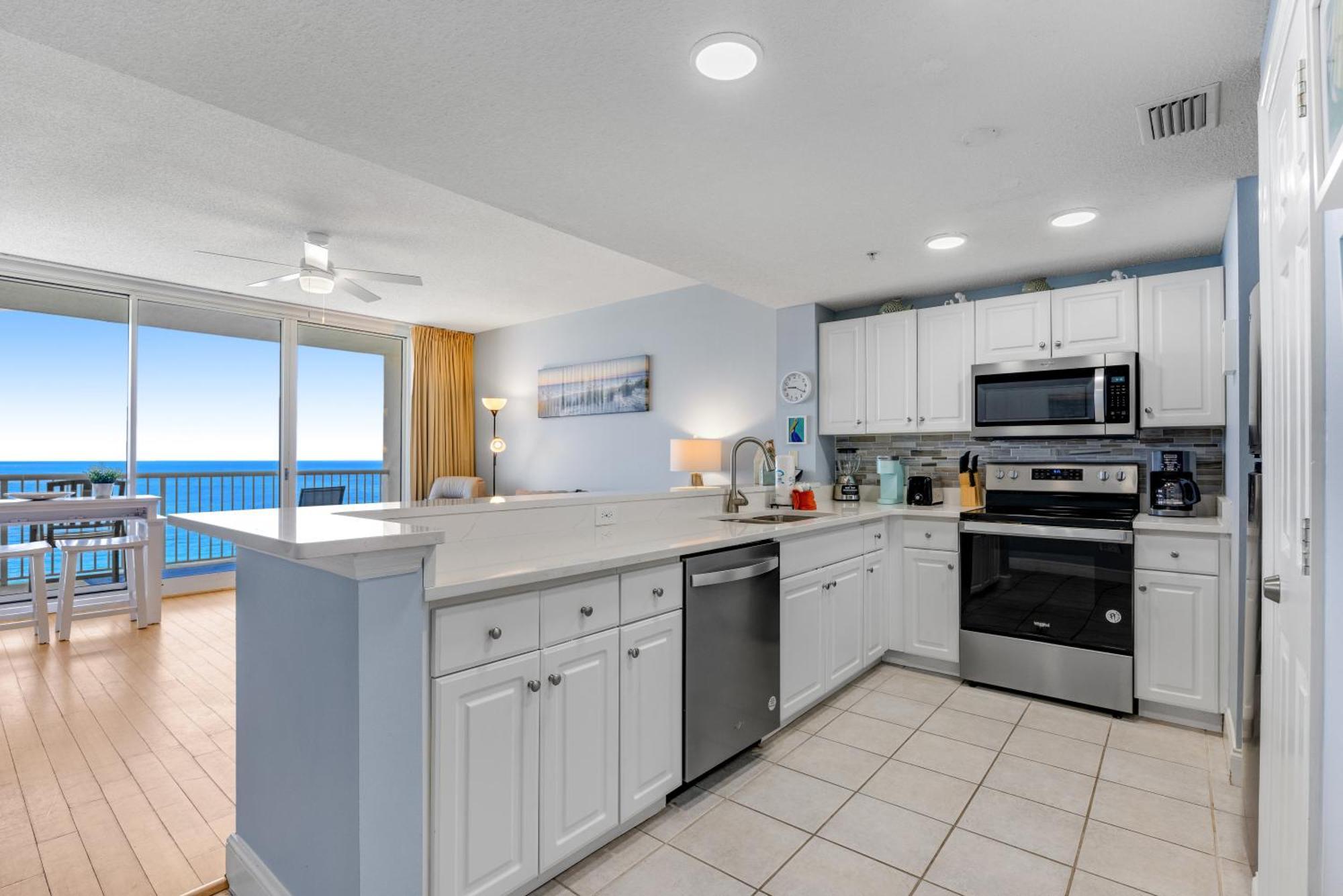 Parking Fee Included-Majestic 1-1606! Gulf Front 1Bedroom, Pool,Hot Tubs,Tennis Panama City Beach Ngoại thất bức ảnh