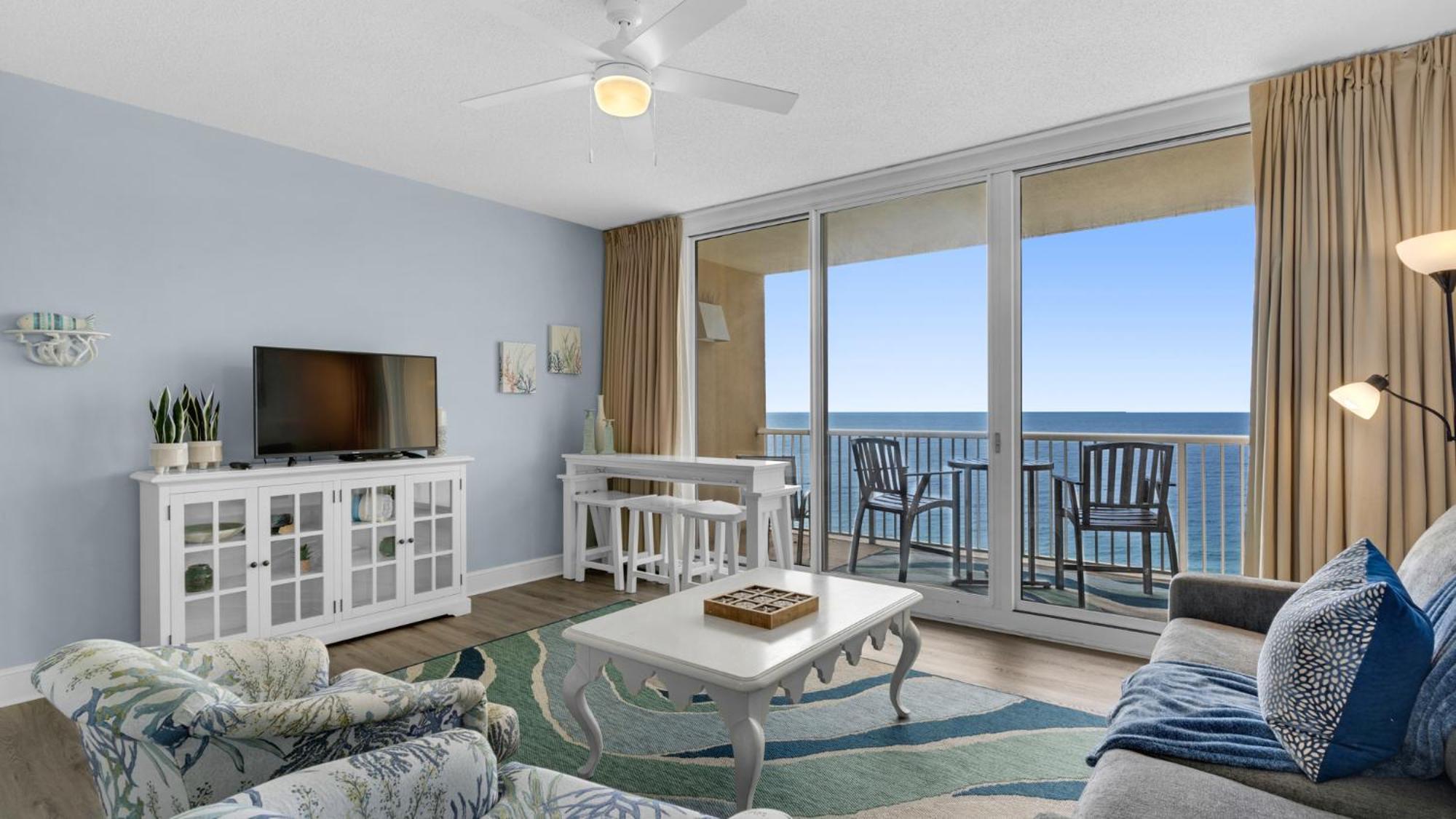 Parking Fee Included-Majestic 1-1606! Gulf Front 1Bedroom, Pool,Hot Tubs,Tennis Panama City Beach Ngoại thất bức ảnh